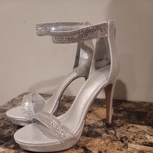 *NEW* DREAM PAIRS Women's Open Toe High Stilettos Platform Pumps Sz 8.5